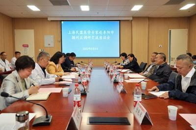 民盟上海市衛(wèi)健委赴安徽阜陽(yáng)開展學(xué)習(xí)調(diào)研和健康咨詢服務(wù) 為300多位農(nóng)村群眾舉辦義診活動(dòng)